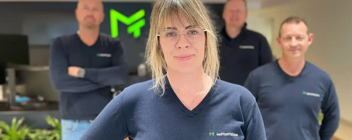 Isabel (33) ble håndplukket som Motortechniks nye ansikt utad!
